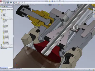  Only cutting off central parts adding one part - diffusor l... Free 3D model