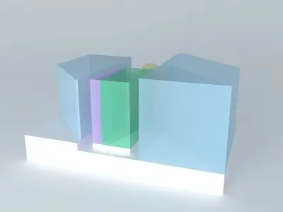 Mach-Zender Interferometers Free 3D model