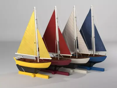 Bull Schaffer Boat 3D model