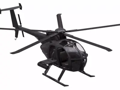 AirCraft 11 - Helicopter 3D model
