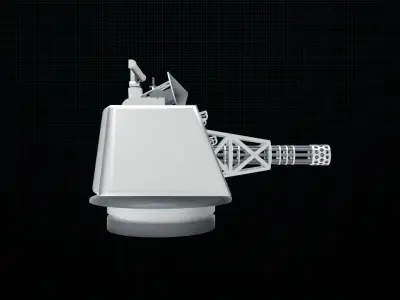 Goalkeeper CIWS 3D model