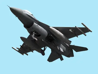 F-16 General Dynamics 3D model