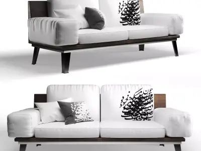 free persian fabric sofa Free 3D model