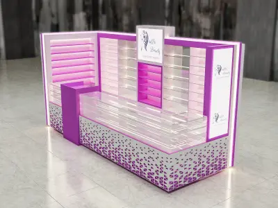 Makeup kiosk 3D model