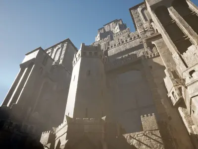 Castle II Environment Pack Low-poly 3D model