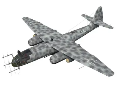 Arado Ar234 B2N Nachtigall 3D model