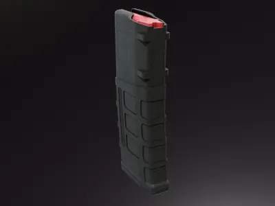 PMAG 25 M118 Magazine Low-poly 3D model
