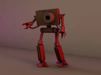 Robot Cam 3D model