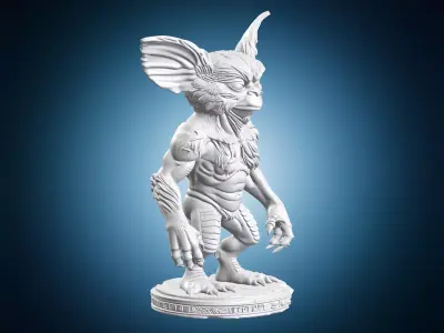 Gremlin Creature Miniature Collectible Figure 3D print model