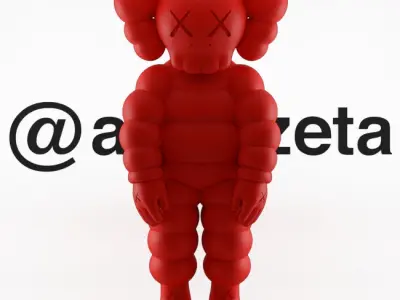 Kaws What Party  for Print 3D print model
