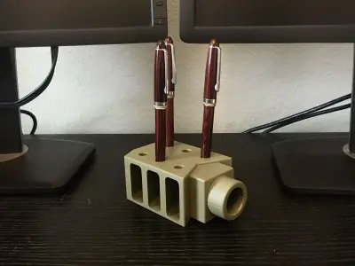 50cal Muzzle Brake 3D Printable Model 3D print model
