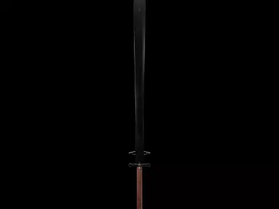 Sword 3D Model Low-poly 3D model Low-poly 3D model