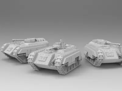 Roman Legions - Flame Tank 3D print model