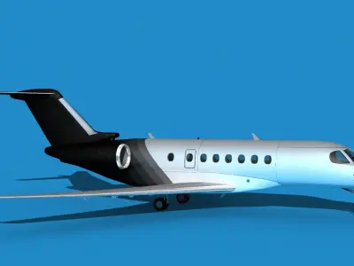 Cessna Citation C700 Longitude V11 3D model