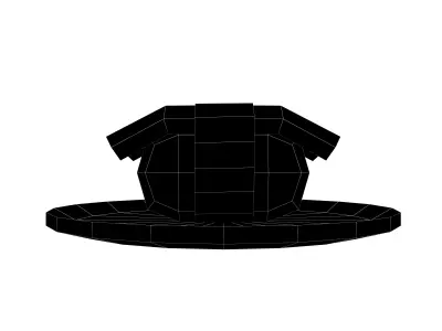 Egg Sushi v1 002 Low-poly 3D model