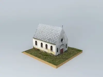 Riga, Chapel Free 3D model