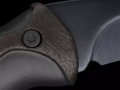 Karambit Tactical Combat Knife - Indonesian Kerambit Blade 3D model