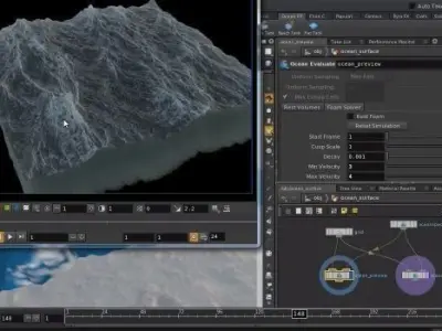 Houdini Fx - Megapack Low-poly 3D model