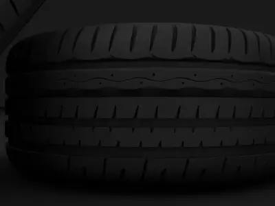 McLaren Tyres 3D model