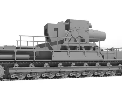 Tank KARL for 3D print 3D print model