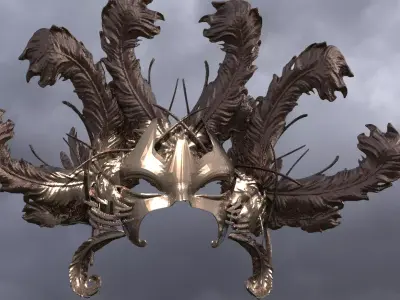 Greek Gods Mask 3D model