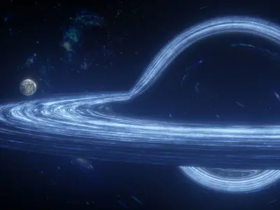 BLACK HOLE 3D  3D model