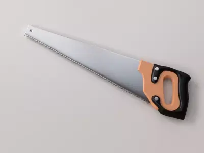 Hand Saw 3D model