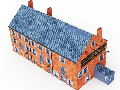 Chart House Boston 3D model