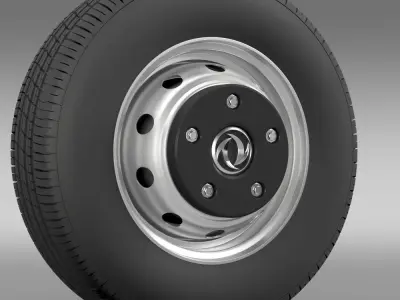 DongFeng Captain wheel 3D model