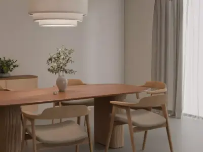 Dining Room Pack 01 Free 3D model