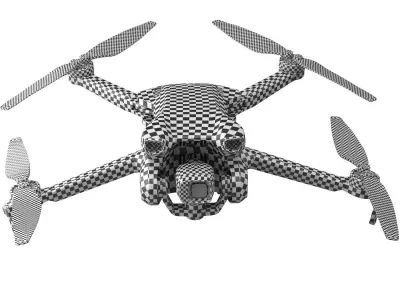 drone dji mini 3 3D model