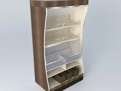 Kit611 Gondola Exhibitor Breads By Alex Marques Free 3D model