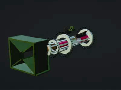 Atomic Bomb Little boy Free low-poly 3D model