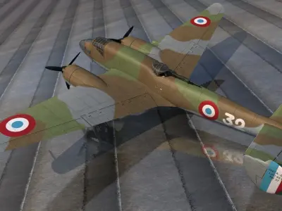 Liore et Olivier LeO-451 3D model