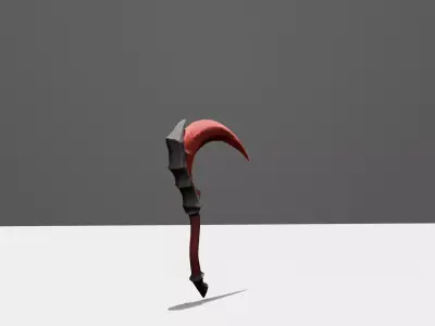 sickle 3D model
