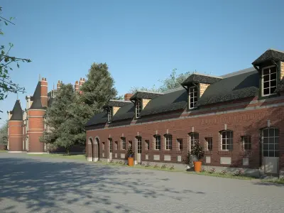  Old Chateau III 3D model