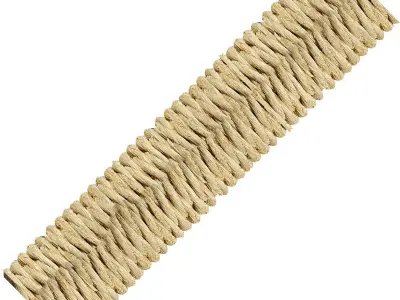 Rat Snake Basket Low-poly 3D model