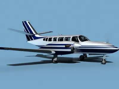 Cessna F406 Caravan II V09 3D model
