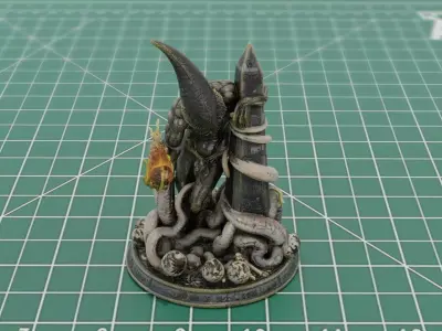 NYARLATHOTEP The Crawling Chaos 3D Print Horror Miniature 3D print model