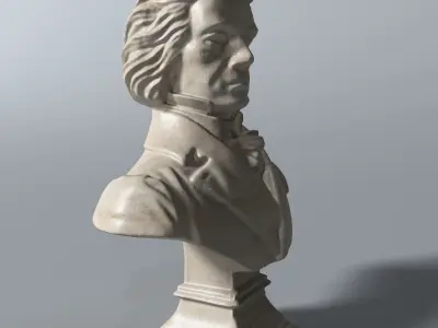 Beethoven Bust 3D model