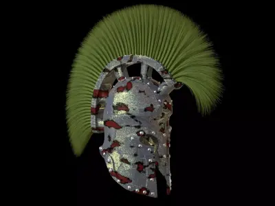 Roman helmet 3D model