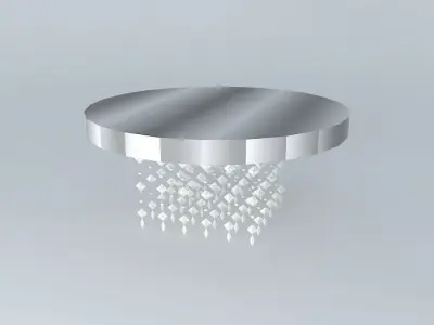 Crystal Pendant Free 3D model