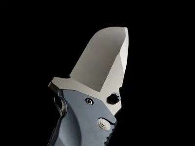 Pocket Knife 3D model buy