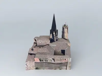 Parroquia Santa María del Palacio Free 3D model