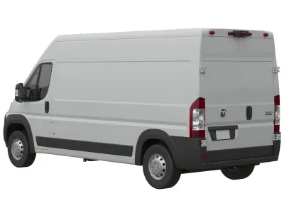 2024 Ram ProMaster L3H2 Detailed interior 3D model