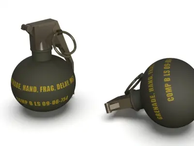 Grenade 3D model