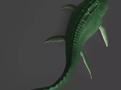 Dinosaur - Mosasaurus 3D model