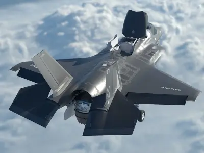 Powerful F35bf 3D model