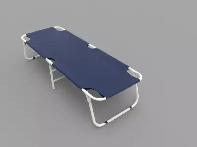 Stretchers Gurneys 3D model