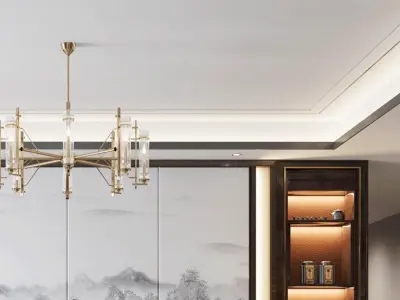 restaurant Chinese style New 3D model